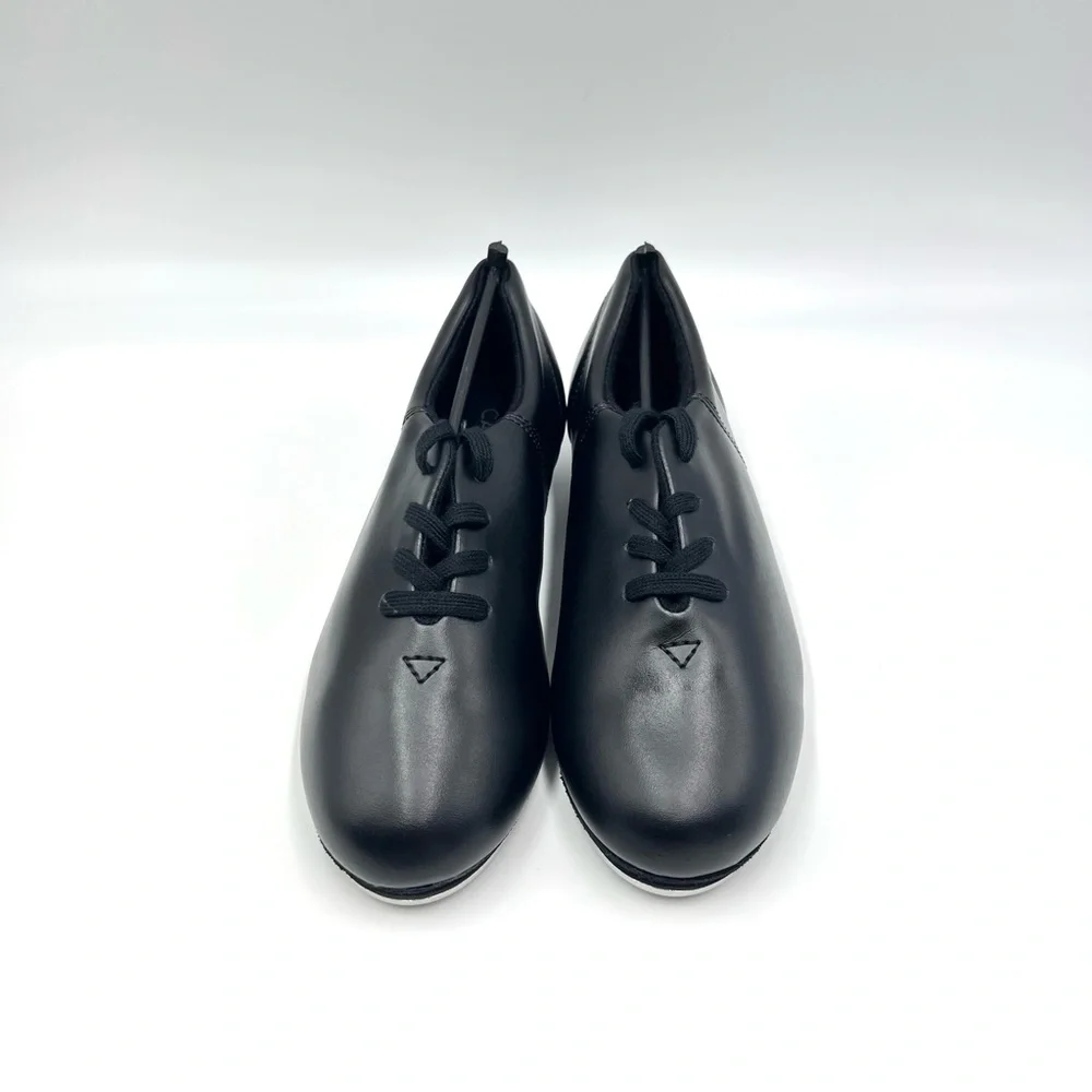 Capezio Womens Size 5 Fluid Black Lace Up Tap‎ Dance Shoes Style Model CG17